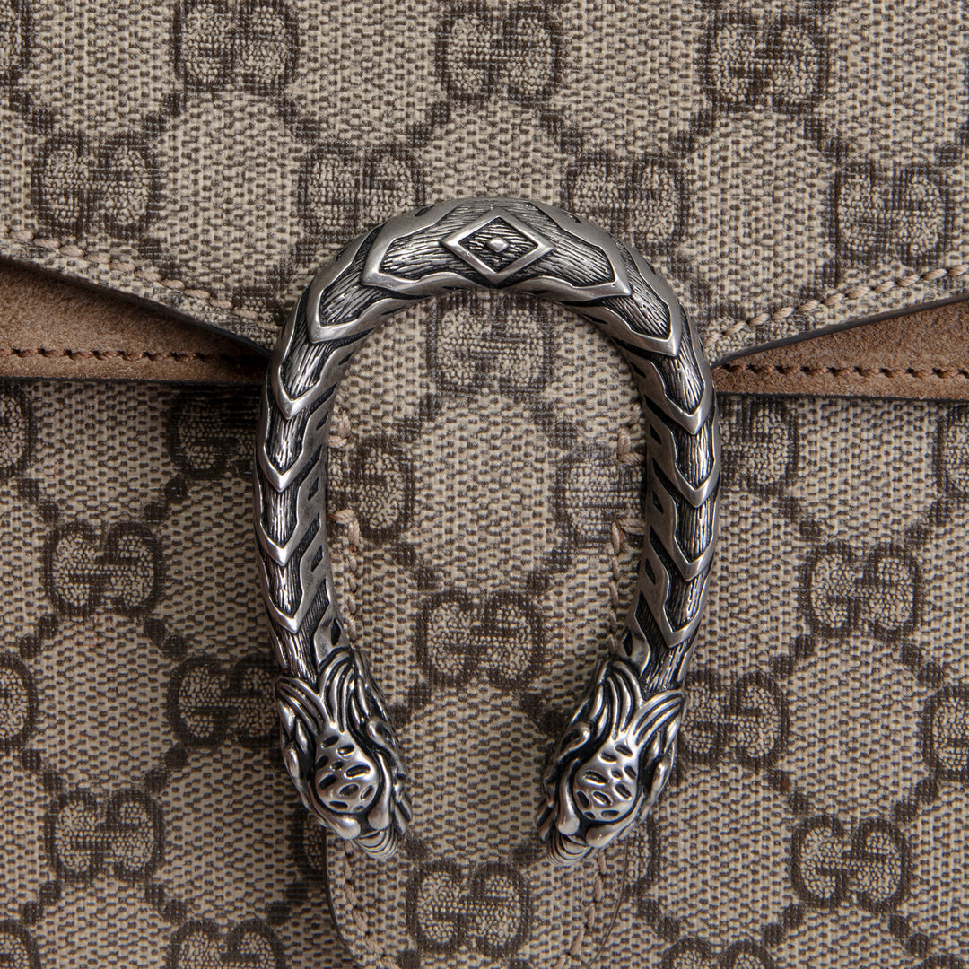 GUCCI Dionysus GG Supreme Mini Dionysus Shoulder Bag