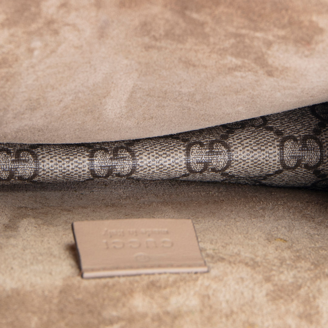 GUCCI Dionysus GG Supreme Mini Dionysus Shoulder Bag