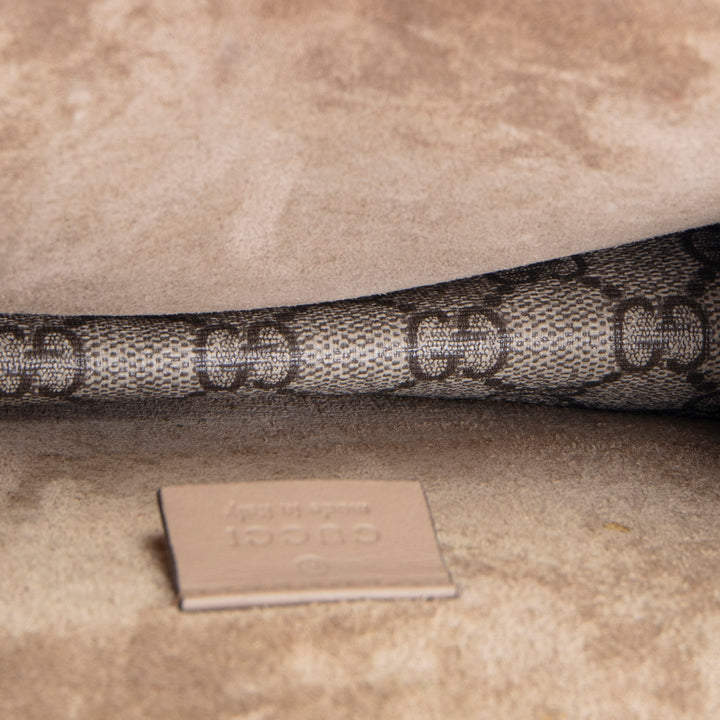 GUCCI Dionysus GG Supreme Mini Dionysus Shoulder Bag