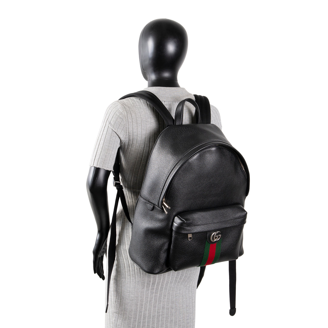GUCCI Ophidia Medium Backpack - Black