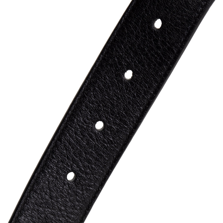 GUCCI Leather Marmont Reversible Belt - Black/Brown