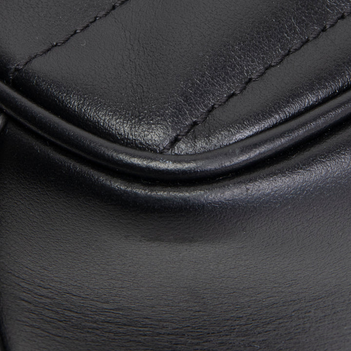 GUCCI Matelasse Marmont Aria Bag - Black
