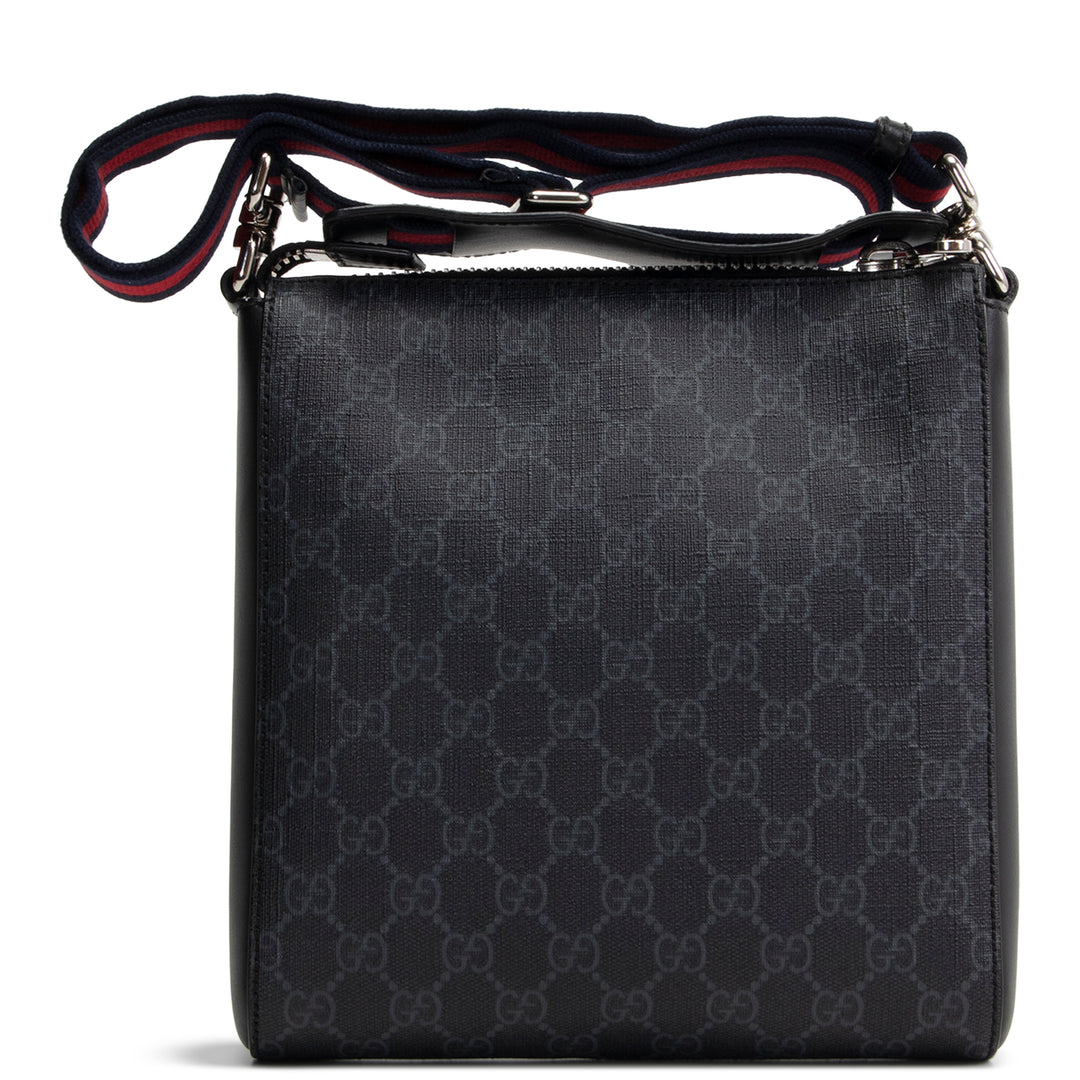 GUCCI GG Supreme Messenger - Black