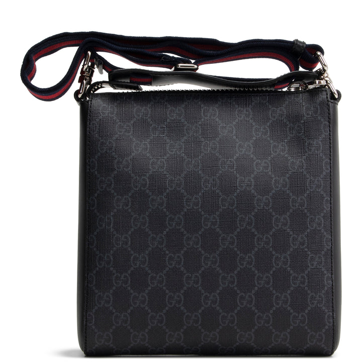 GUCCI GG Supreme Messenger - Black