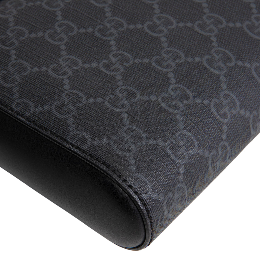 GUCCI GG Supreme Messenger - Black
