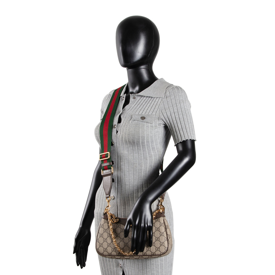 GUCCI GG Supreme Small Ophidia Bag