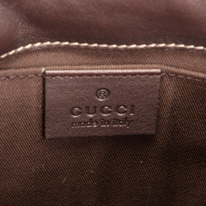 GUCCI Mini Indy Hobo GG Canvas