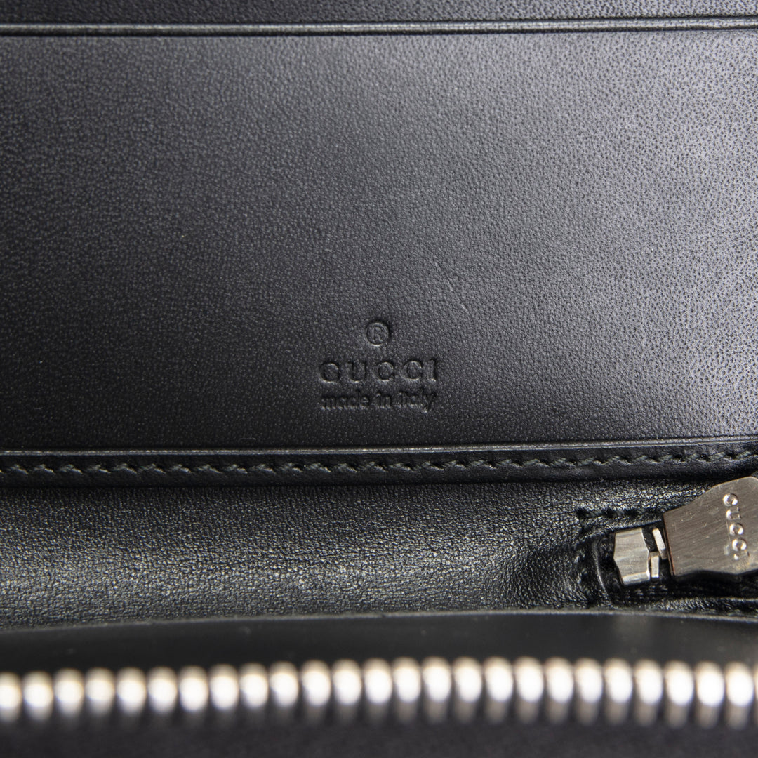 GUCCI Coated Canvas Diamante Wallet OUTLET FINAL SALE