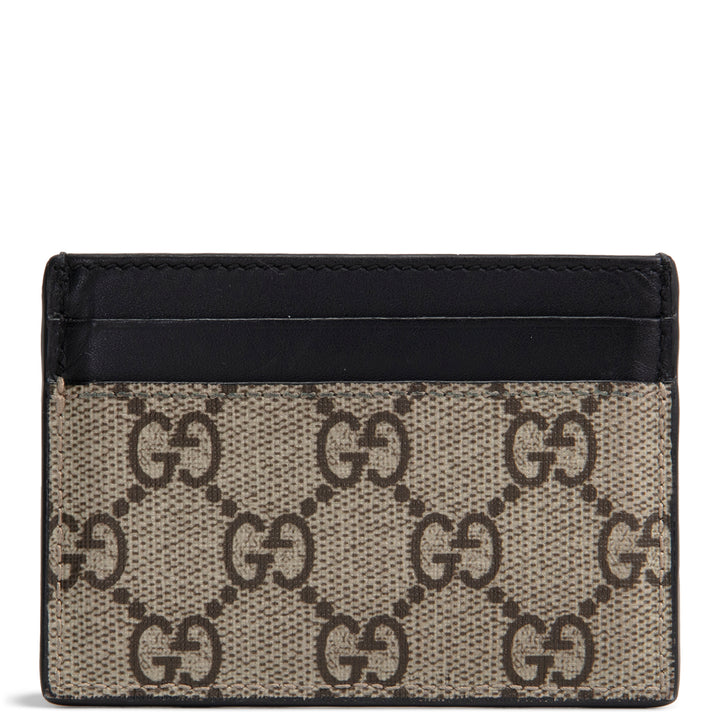 GUCCI GG Supreme Kingsnake Card Holder
