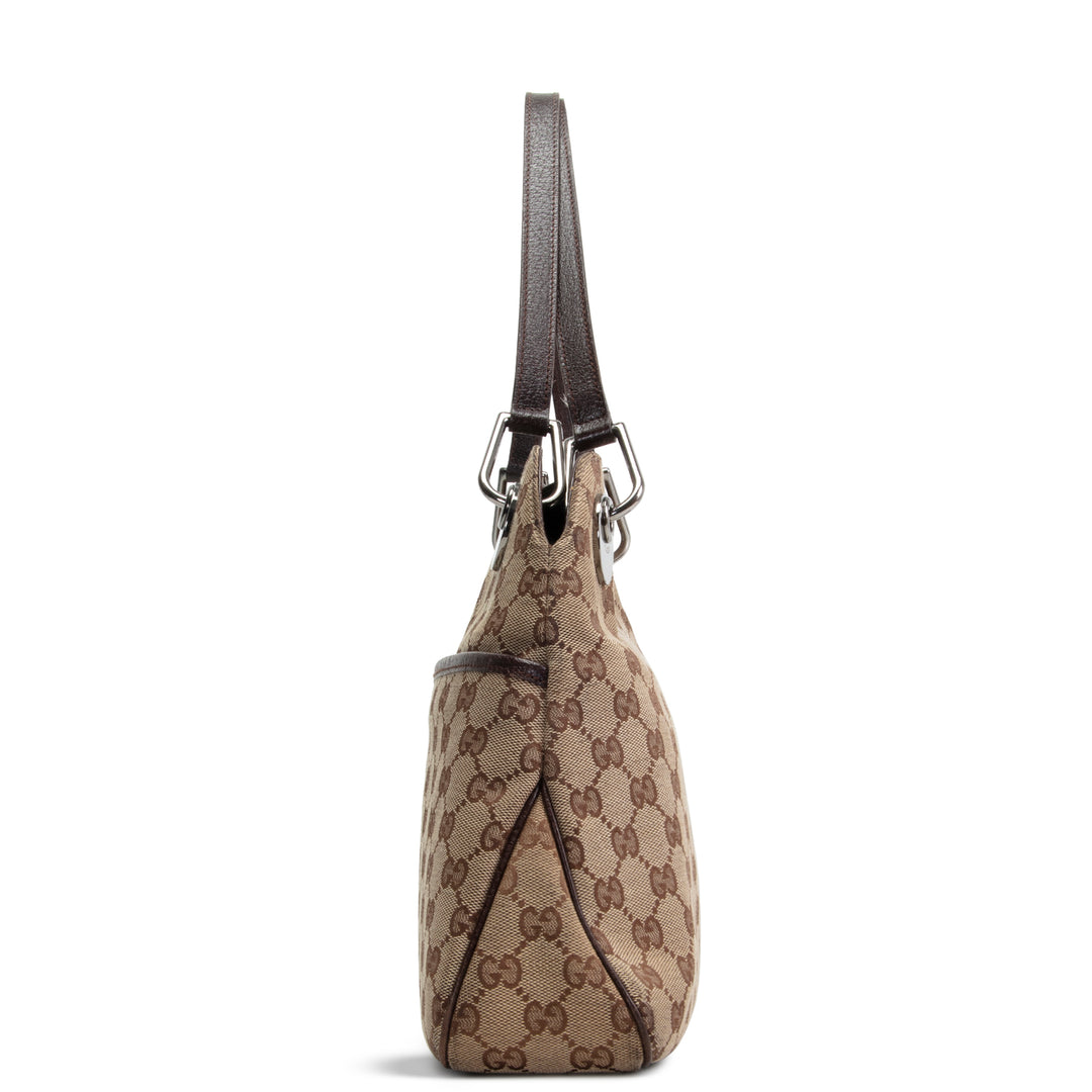 GUCCI Eclipse GG Canvas Shoulder Bag