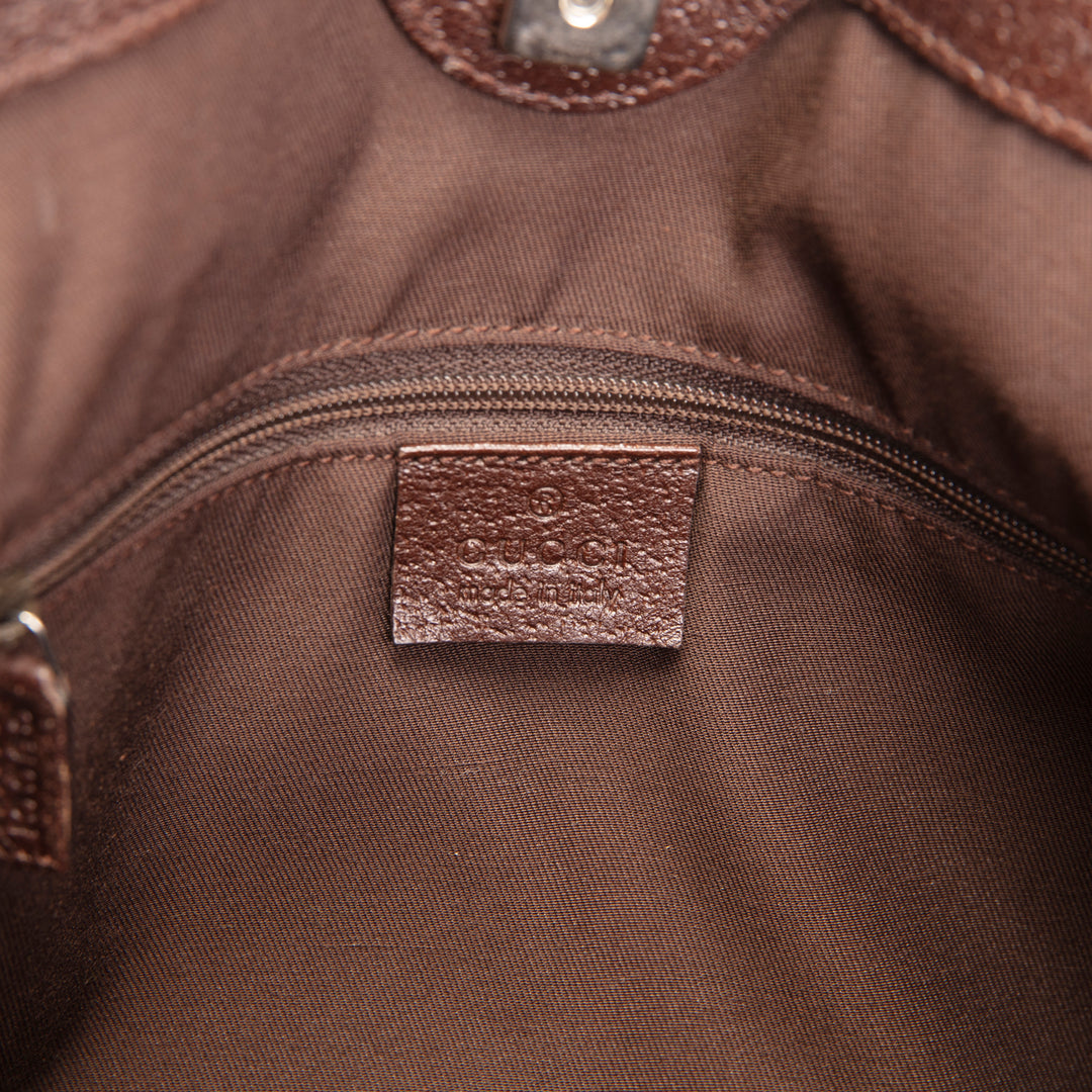 GUCCI Eclipse GG Canvas Shoulder Bag