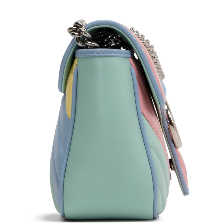 GUCCI GG Marmont Shoulder Bag - Pastel Multicolor