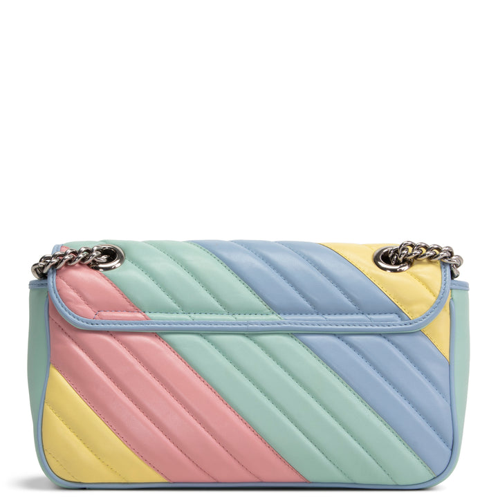 GUCCI GG Marmont Shoulder Bag - Pastel Multicolor
