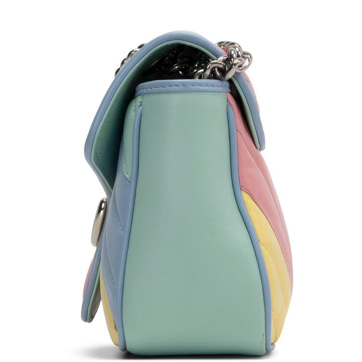 GUCCI GG Marmont Shoulder Bag - Pastel Multicolor