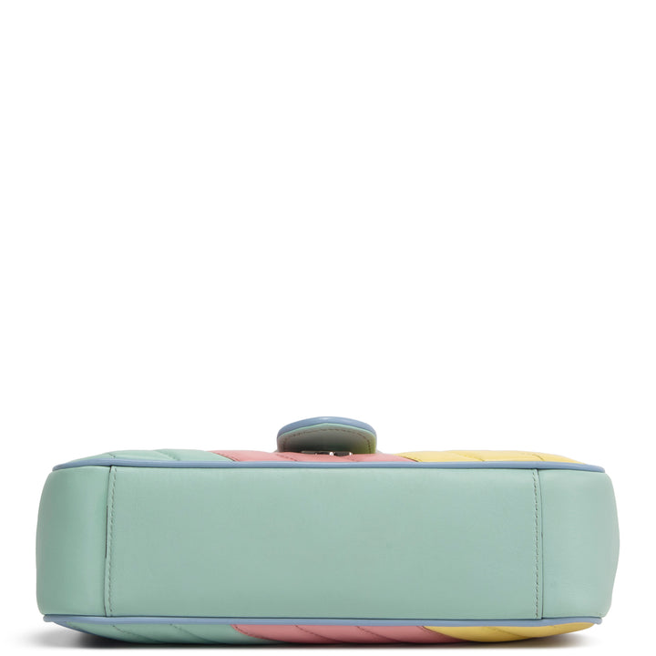 GUCCI GG Marmont Shoulder Bag - Pastel Multicolor