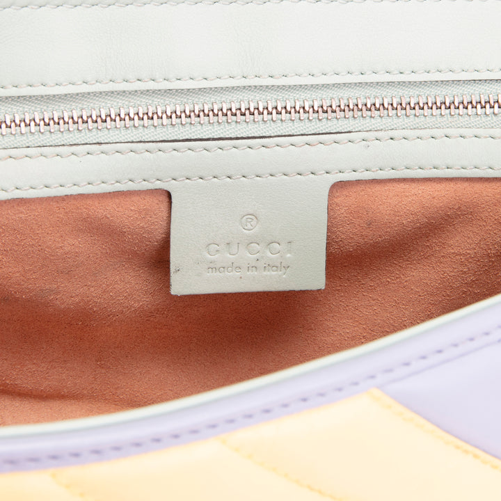 GUCCI GG Marmont Shoulder Bag - Pastel Multicolor