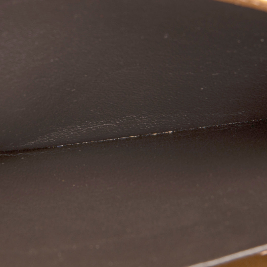 GUCCI Patent Guccissima Heart Wallet OUTLET FINAL SALE