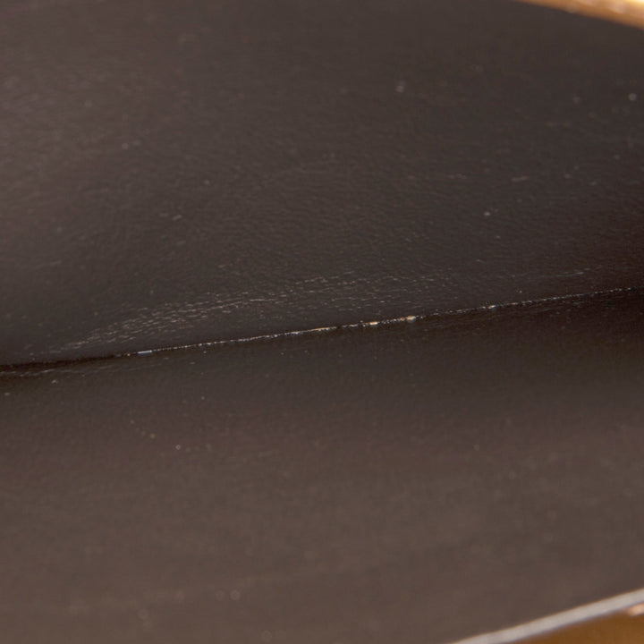 GUCCI Patent Guccissima Heart Wallet OUTLET FINAL SALE