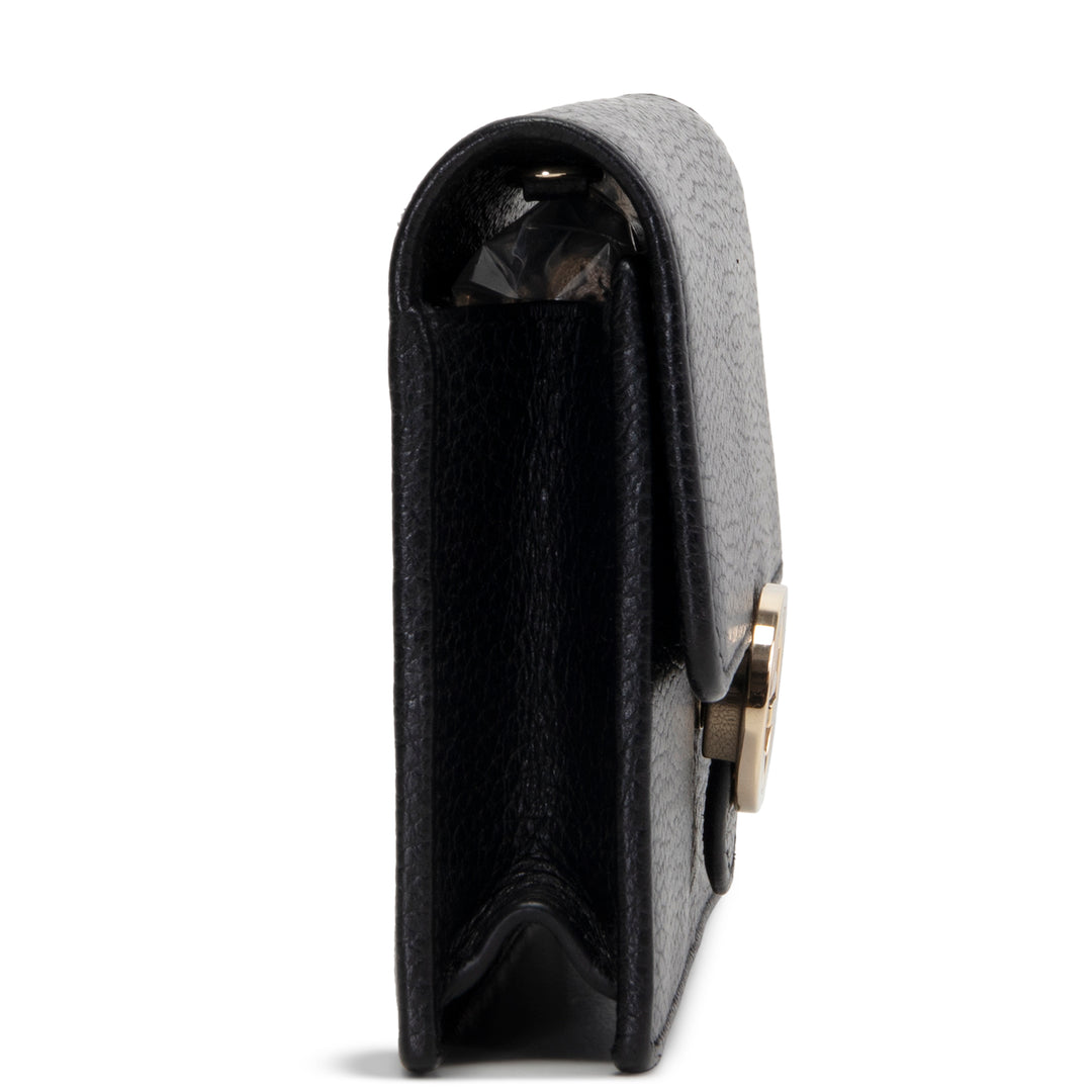 GUCCI Dollar Wallet on Chain - Black OUTLET FINAL SALE