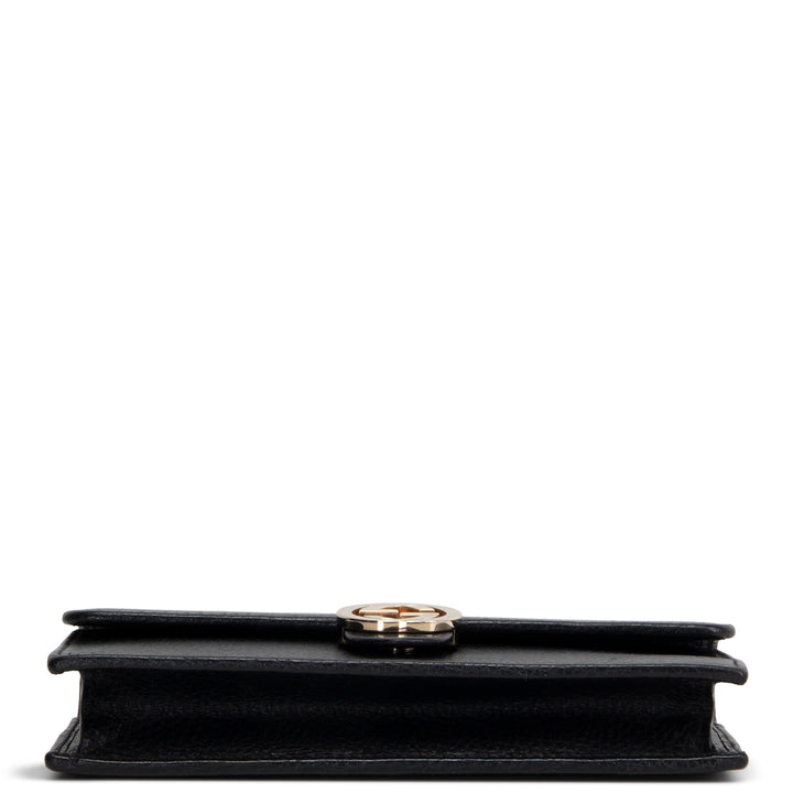 GUCCI Dollar Wallet on Chain - Black OUTLET FINAL SALE