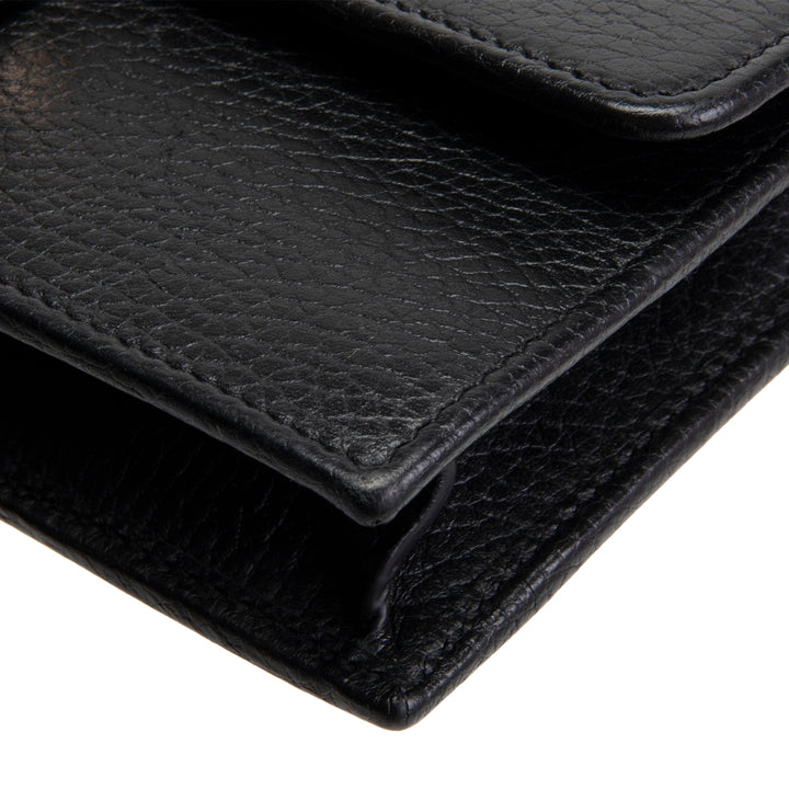 GUCCI Dollar Wallet on Chain - Black OUTLET FINAL SALE