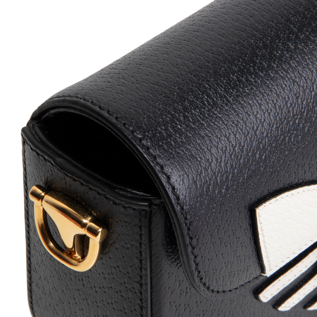 GUCCI x Adidas Leather 1955 Horsebit Crossbody Bag