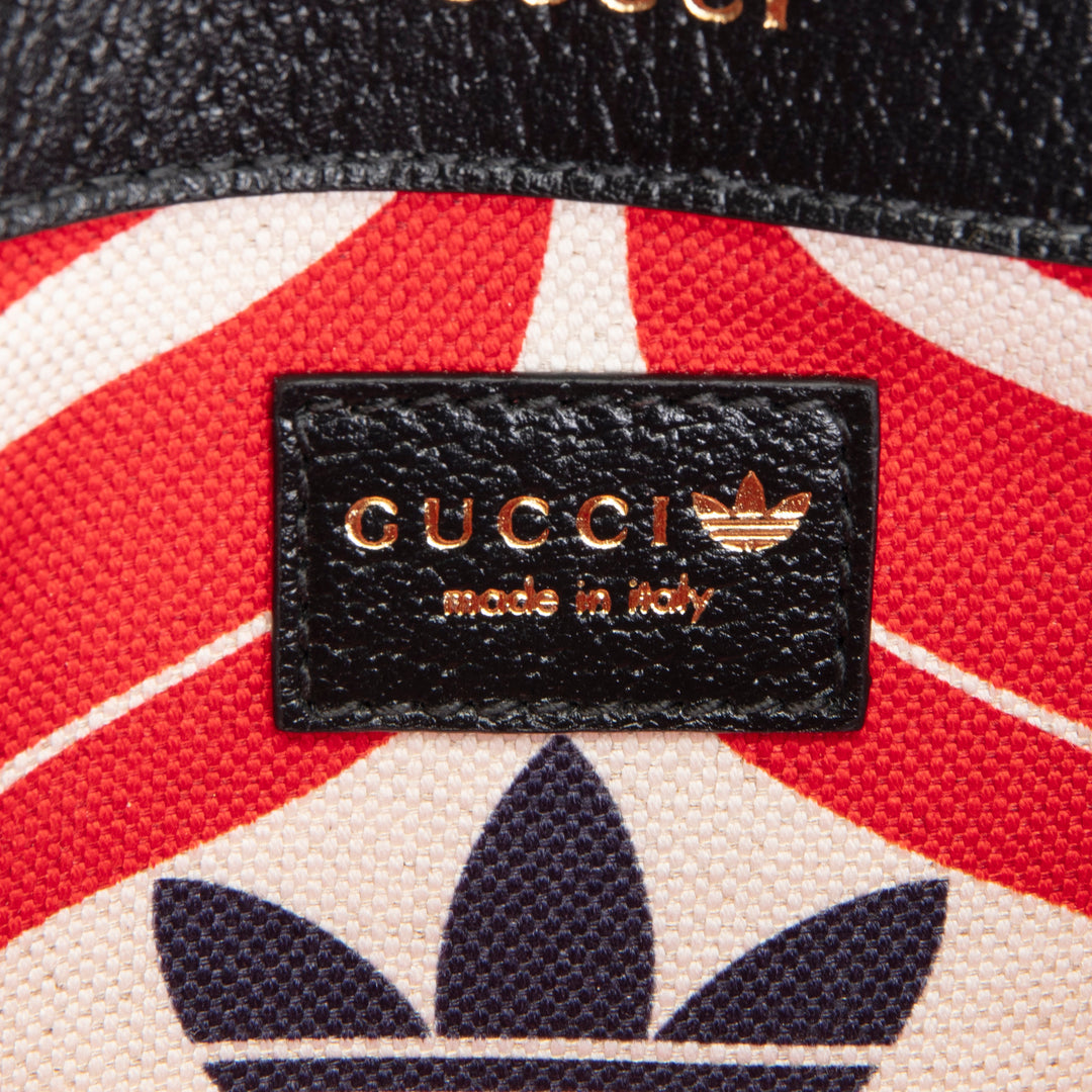 GUCCI x Adidas Leather 1955 Horsebit Crossbody Bag