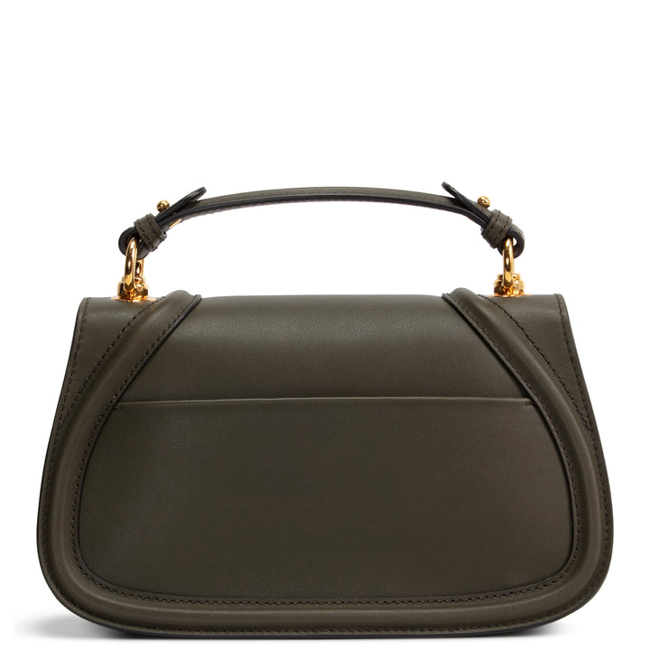 GUCCI Blondie Medium Top Handle Shoulder Bag - Olive Green