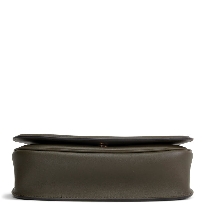 GUCCI Blondie Medium Top Handle Shoulder Bag - Olive Green