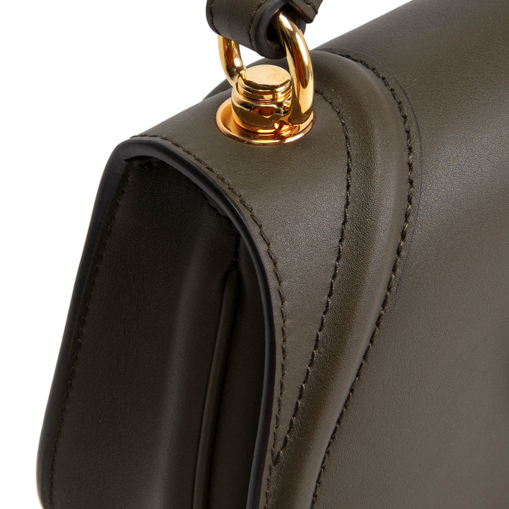 GUCCI Blondie Medium Top Handle Shoulder Bag - Olive Green