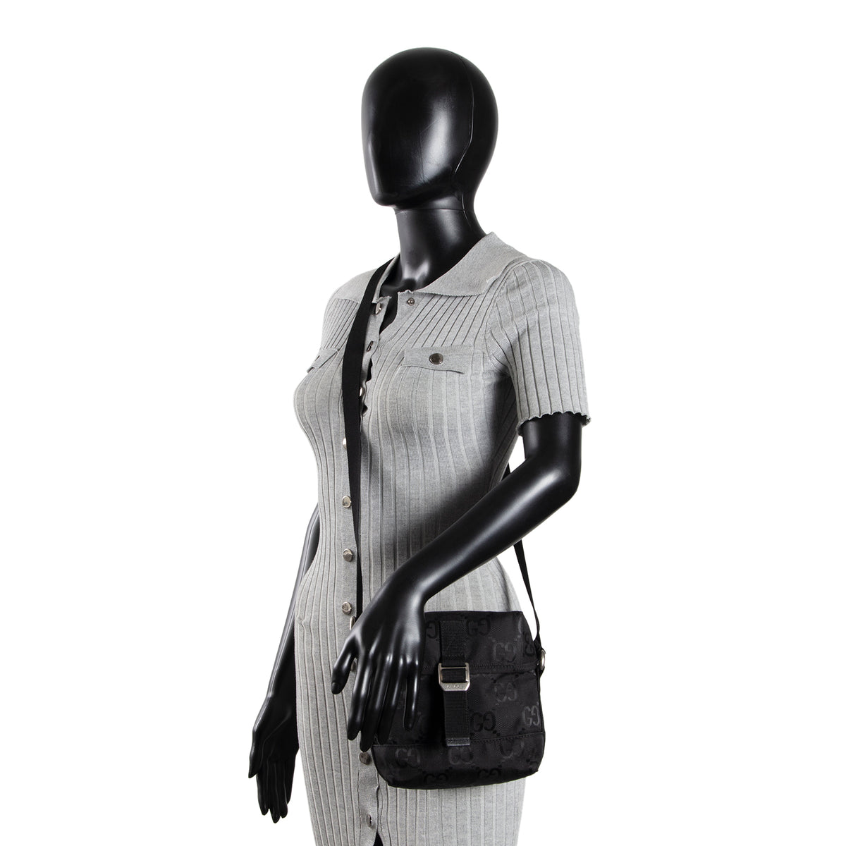 GUCCI Off The Grid Buckle Messenger Bag GG OUTLET FINAL SALE