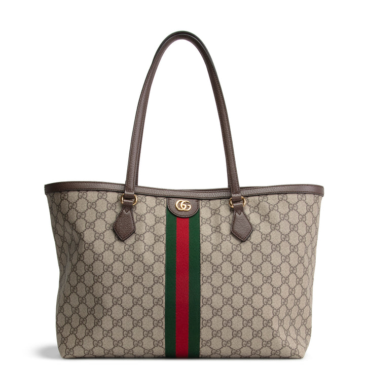 GUCCI GG Supreme Ophidia Medium Tote