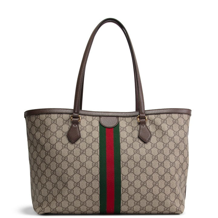 GUCCI GG Supreme Ophidia Medium Tote