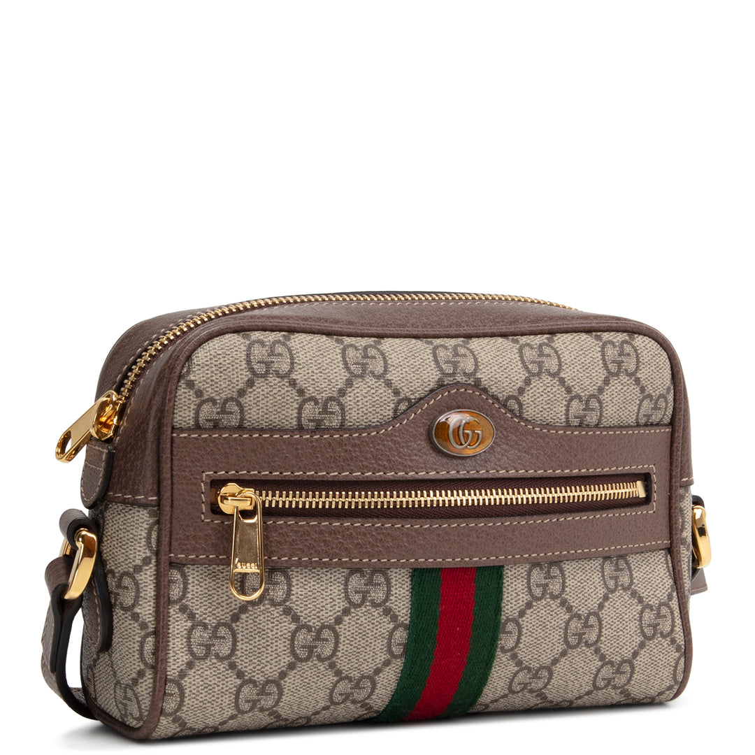 GUCCI GG Supreme Mini Ophidia Crossbody Bag