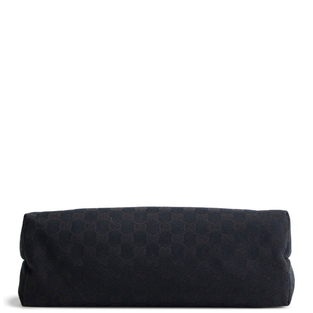 GUCCI GG Canvas Web Messenger - Black