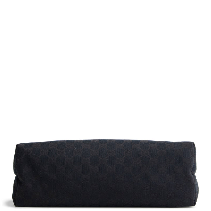 GUCCI GG Canvas Web Messenger - Black