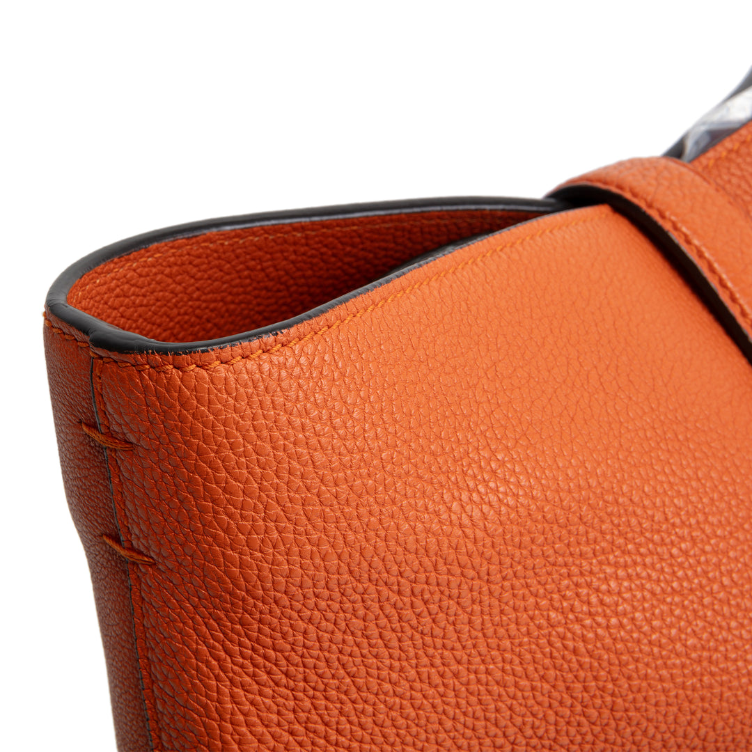 GUCCI Soft Leather Jackie Bucket Bag