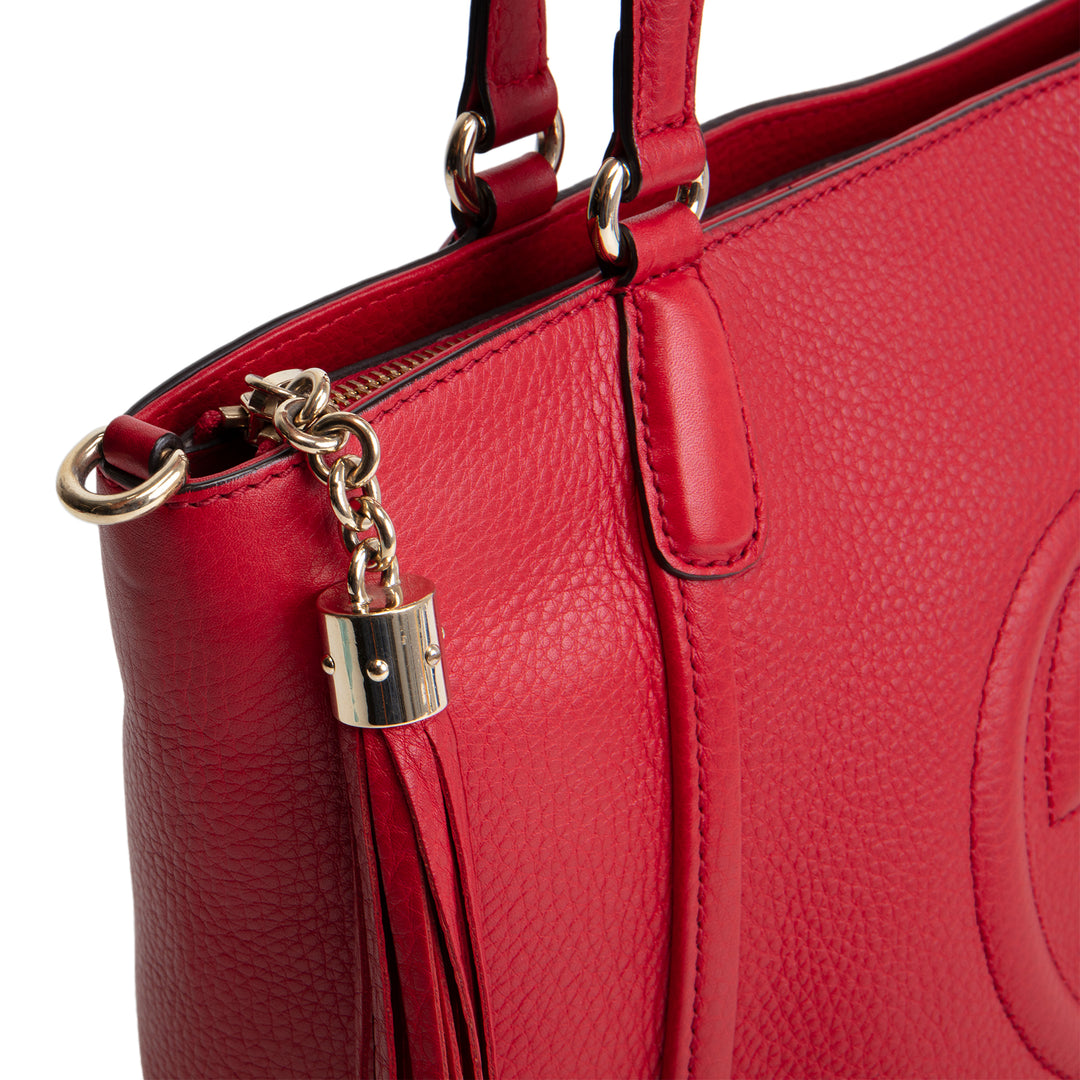 GUCCI Small Soho Zip Tote