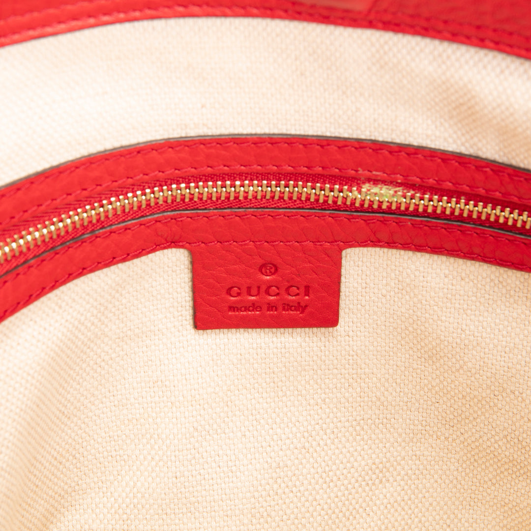 GUCCI Small Soho Zip Tote