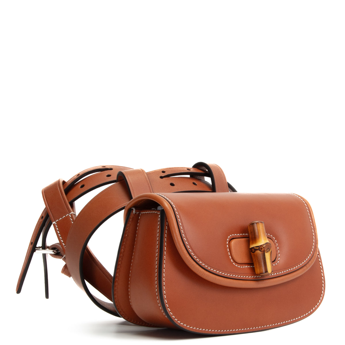 GUCCI Bamboo Mini 1947 Horsebit Belt Bag