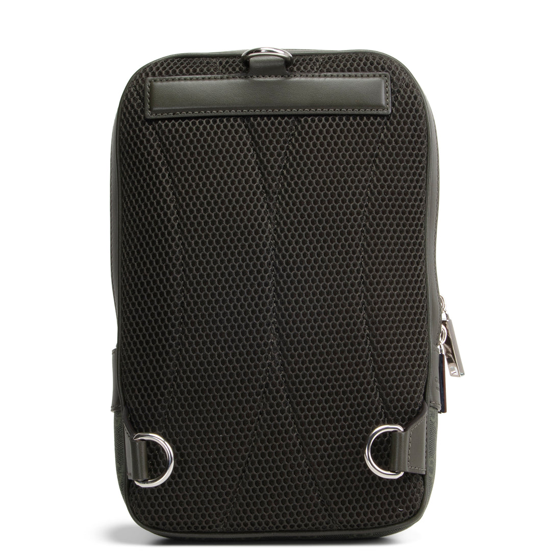 GUCCI GG Supreme Monogram  Sling Bag - Forest Green