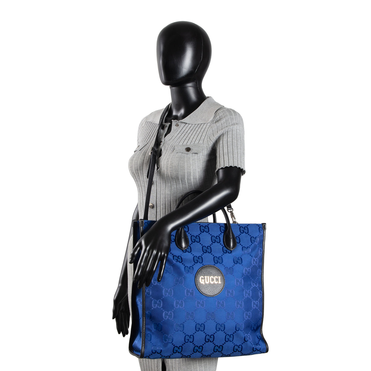 GUCCI GG Econyl Nylon Off the Grid Long Tote