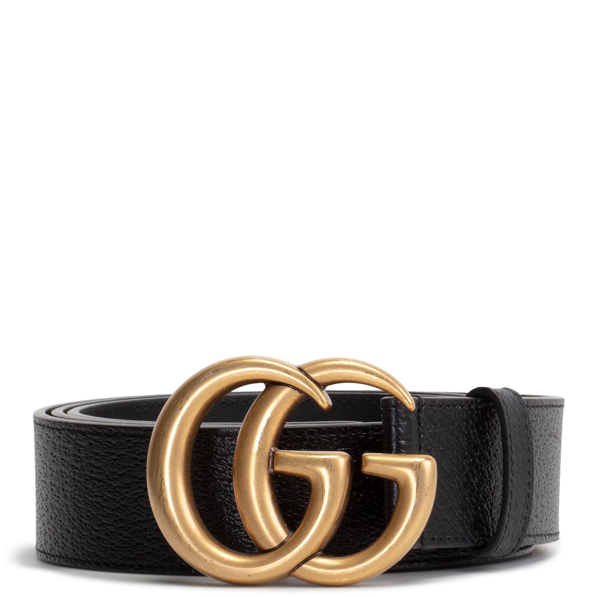 GUCCI GG Marmont Calfskin Leather Belt