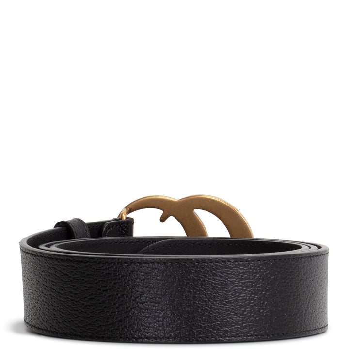GUCCI GG Marmont Calfskin Leather Belt