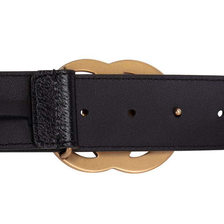 GUCCI GG Marmont Calfskin Leather Belt