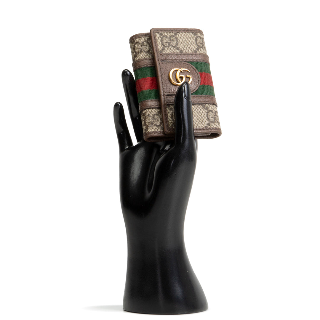 GUCCI Ophidia GG Supreme Key Case