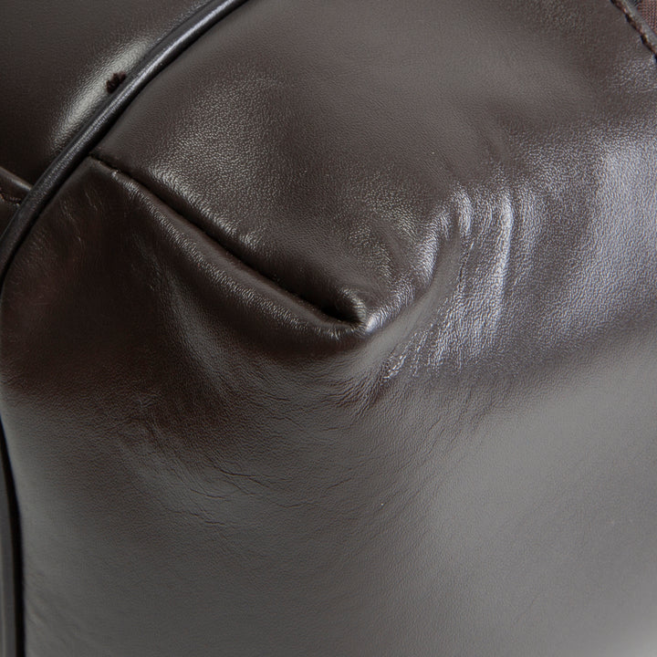 GUCCI GG Nylon Full Moon Tote - Brown