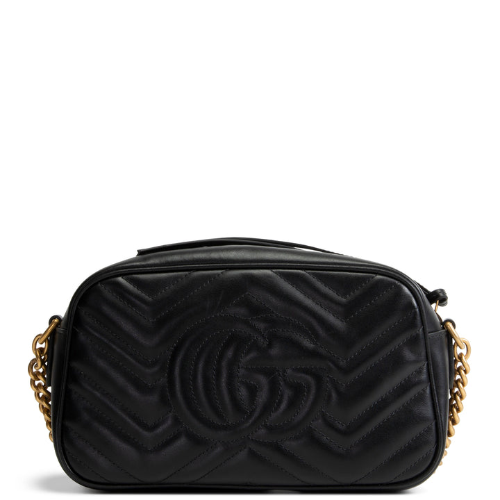 GUCCI GG Marmont Small Camera Bag - Black