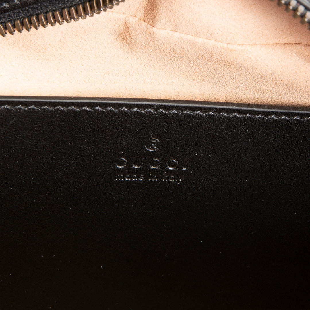 GUCCI GG Marmont Small Camera Bag - Black