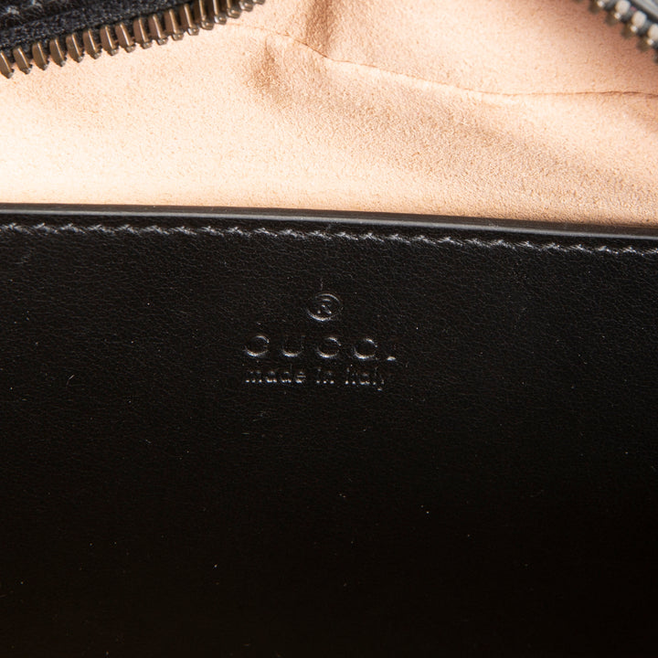 GUCCI GG Marmont Small Camera Bag - Black